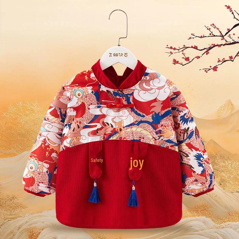 Baby Smock: Waterproof New Year Bib for Autumn/Winter