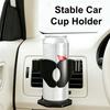 Car Air Vent Cup Holder, Universal Water Cup Holder Mount, Stable Anti-Sloshing Drink Bottle Can Holder, Ashtray Storage Car Accessories