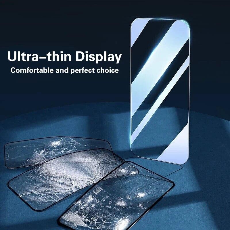 3pcs HD Tempered Glass For iPhone 13 12 11 Pro Xs Max Clear Screen Protector Film On For iPhone XR 6s 8 7 6Plus 11 Pro Max XR SE 2022