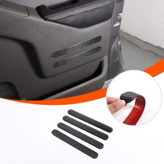 Carbon Fiber Interior Door Panel Groove trim Sticker For Nissan Frontier 2009-17