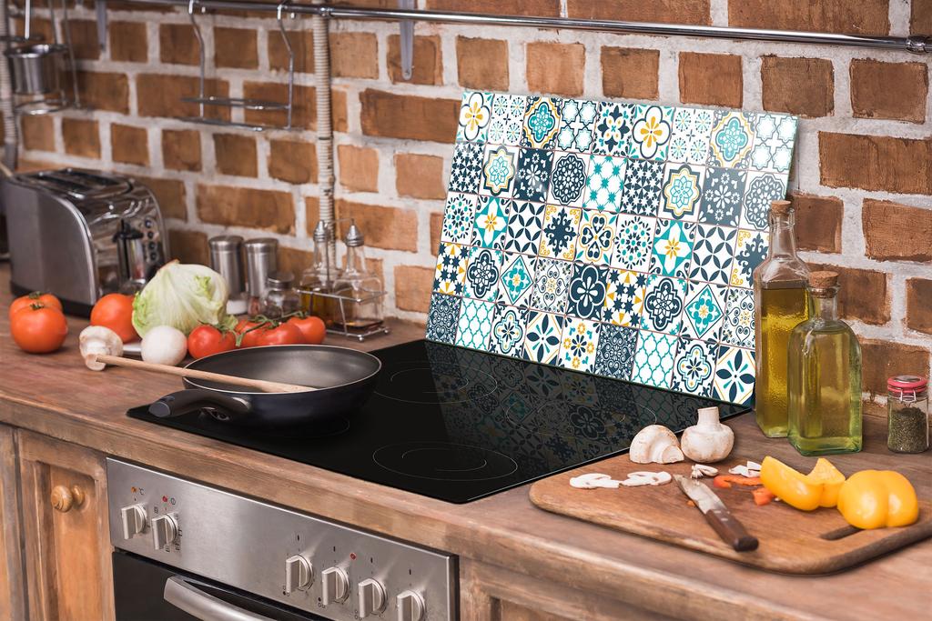 SZKLANA DESKA DO KROJENIA 52x30 MOZAIKA