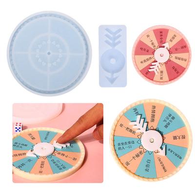 Silicone Mold Party Toys Epoxy Mold Truth or Dare Resin Mold Manual DIY Mold