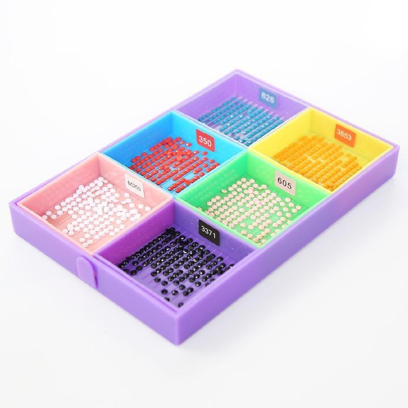 Punkt-Bohrstift, Diamant-Malerei-Tablett, Kleber, Ton-Bohrplatte, Kit, Kreuzstich-Diamant-Malstift, Nagelkunst, Perlenplatten