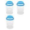 3pcs Floating Mesh Nursery Tanks Breeding Box for Baby Fish and Shrimp Great for Home and Office Aquariums Use