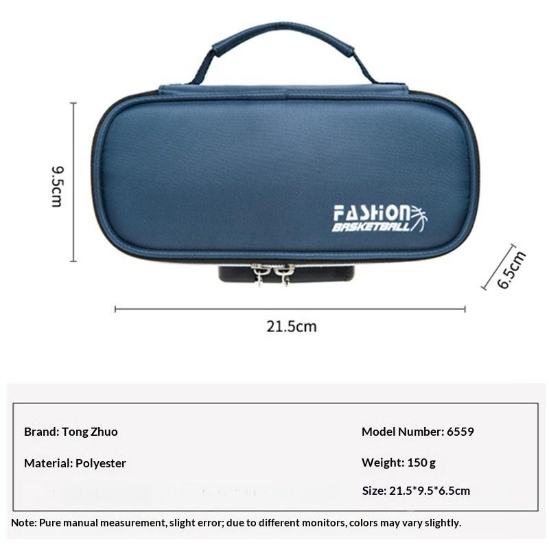 Large Capacity Minimalist Korean Style Pencil Case with Combination Lock for Elementary, Middle and High School Students.