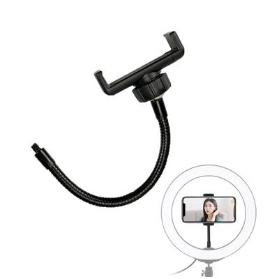 Flexible Clip Mount Holder with Clamping Base for iPhone 15 14 13 12 11 Pro Max / Galaxy/ Huawei/ Xiaomi/ LG Smartphones Holder