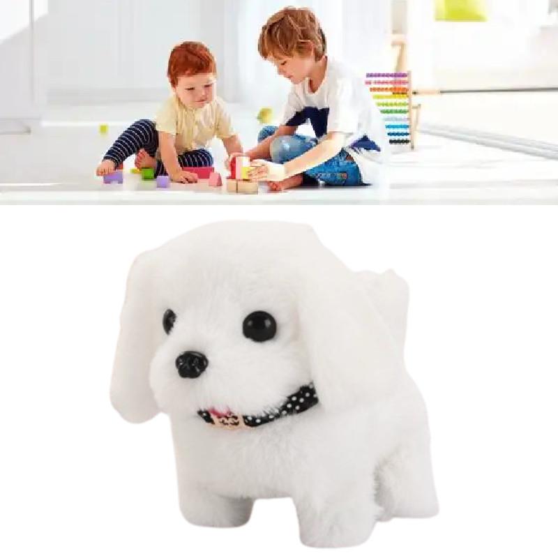 Realistic My Robot Puppy Plush Toy With Sound For Kids Gift Cute Stuffed Doll