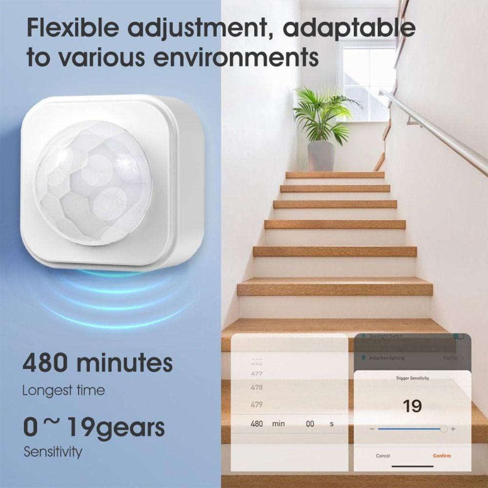 Remote Conrtol PIR Motion Sensor Advanced Smart Presence Sensor  Security Alarm