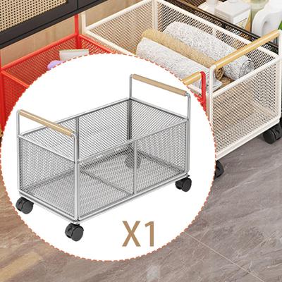 Laundry Basket Cart Hamper with Wheels for Bathroom
