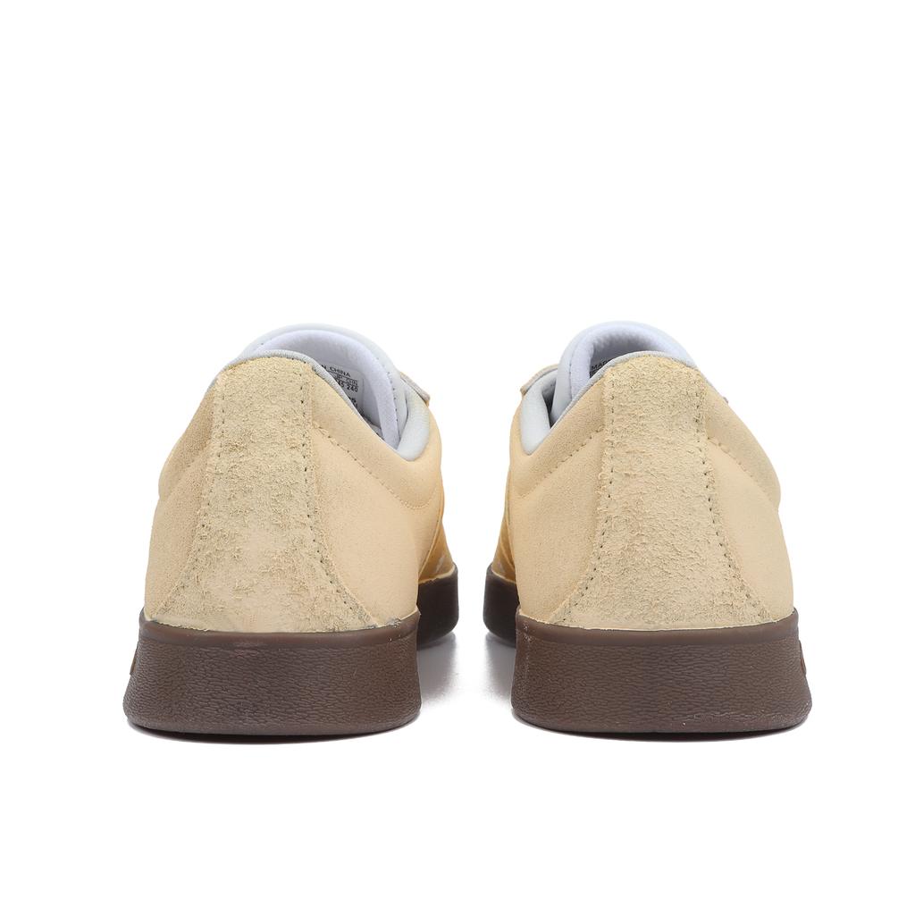 Adidas VL COURT 2.0 Cheese Abrasion Resistant Lightweight Low top Skateboard Shoes Unisex Custard HQ1802(Team900-)