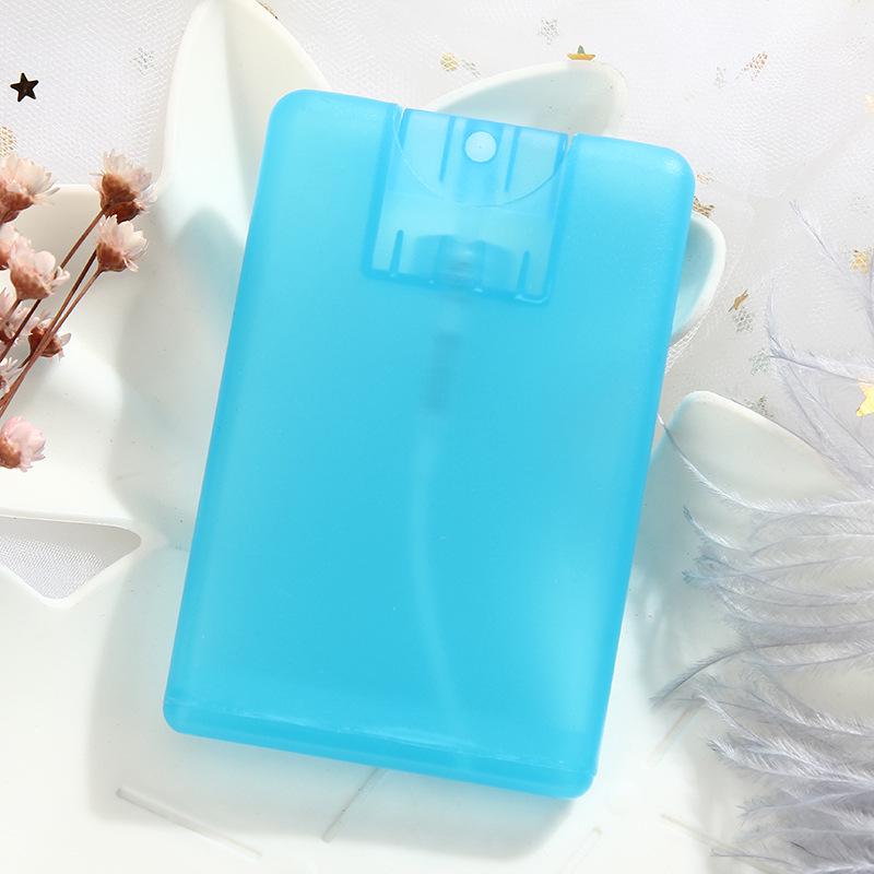 20ml Card Spray Bottle for Perfume, Disinfectant, or Water - Travel Refillable Press Type