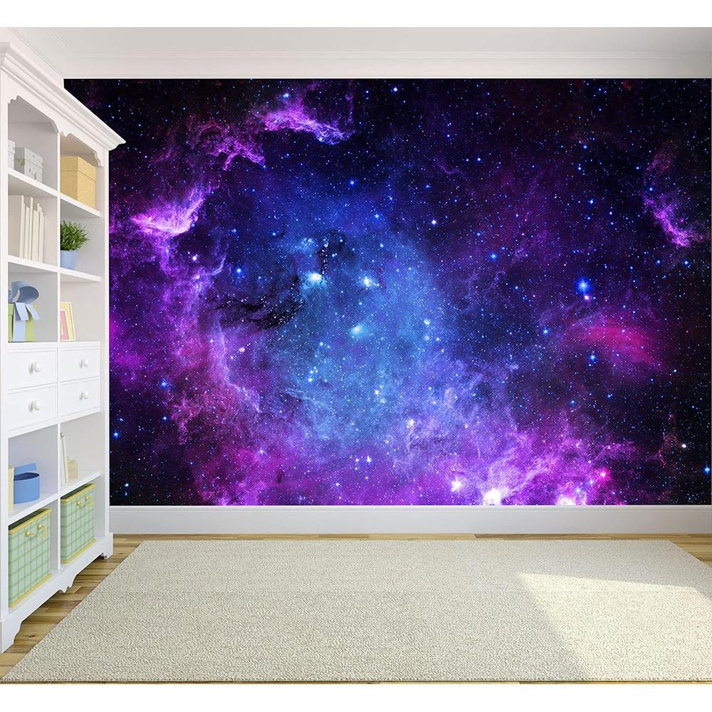 Sternenhimmel-Wandbilder für Wände Große Galaxie-Tapete für Wohnzimmer, Schlafzimmer, Esszimmer, Wandbilder