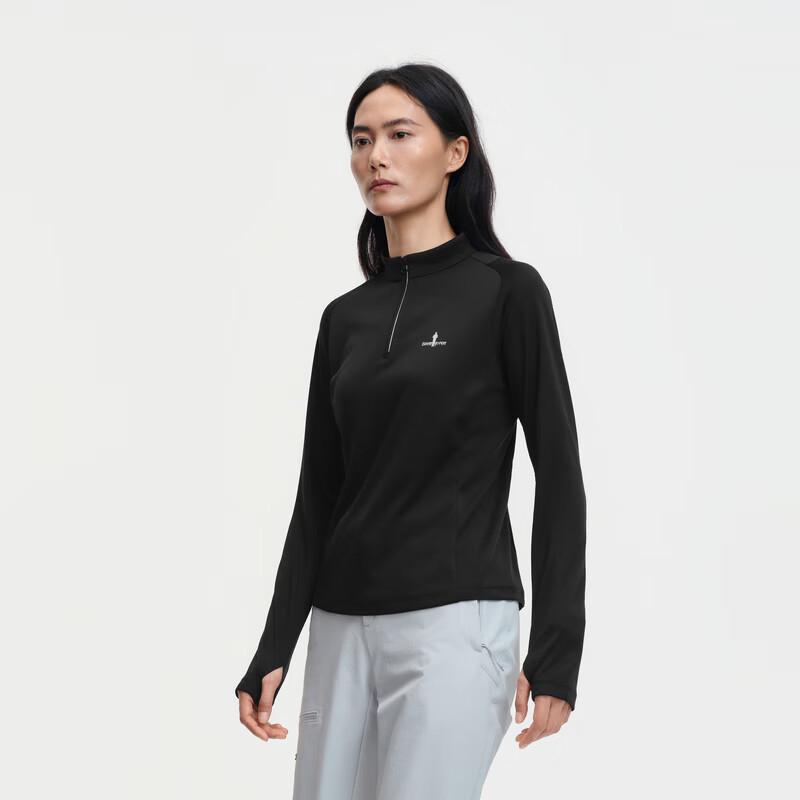 Women's Lightweight Sun Protection Stand-Collar Long-Sleeve T-Shirt