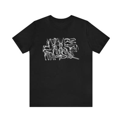 230 Gsm 100% Cotton Cernunnos Celtic T Shirt Gundestrup Cauldronfrom Uk 
