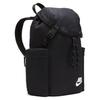 Nike Heritage Fabric Backpack Regular Unisex Black DB3302-010