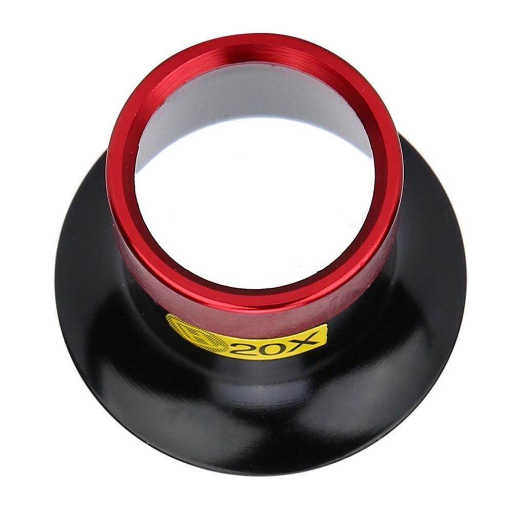 20X Magnification Magnifying Glass Loupe Lightweight Jewelers Loupe  Circuit Inspection