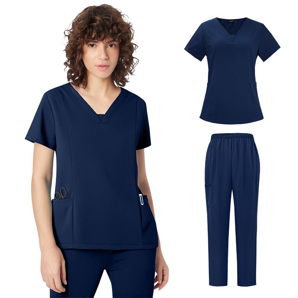 Nurse Uniform Spa Beauty Salon Dental Hospital Work Uniform Hand Washing Clothes Surgical Uniform Set Doctor S