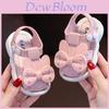 Princess Girls Summer Sandals With Pvc Material And Nonslip Sole For Toddler Kids