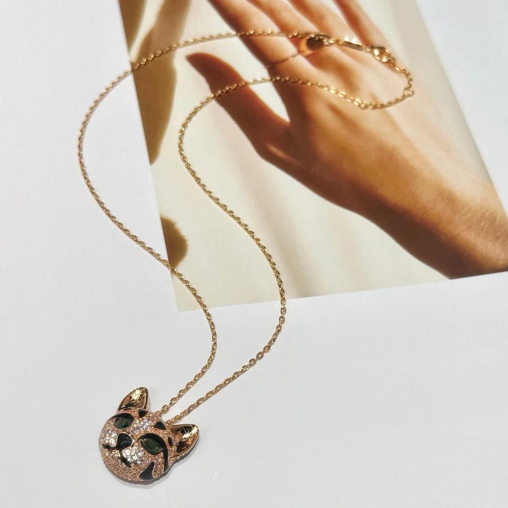 2024 Latest Hot Brand Vintage Women's Earrings Luxury Jewelry Set for Women Totoro Designer Necklaces Pure 925 Sliver Necklace