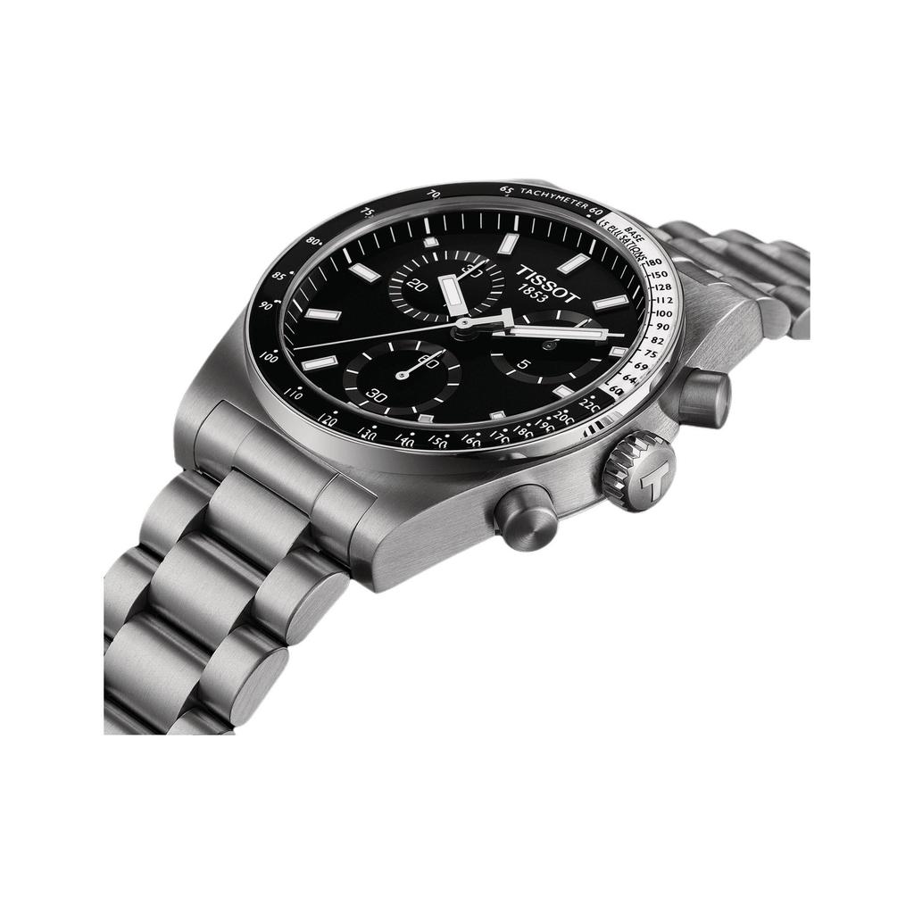 TISSOT PR516 Quartz Movement Men's Watches Watch 40mm Black Dial Stainless Steel Case Steel Strap T149.417.11.051.00