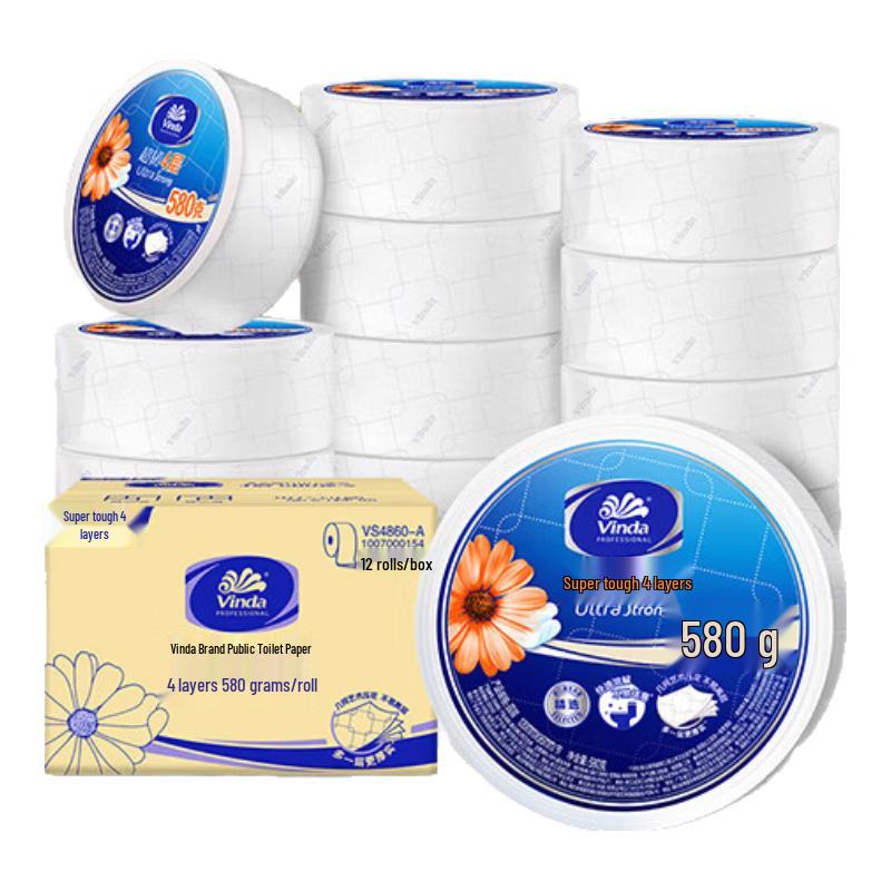 Vinda Commercial Cored Large Roll Toilet Paper