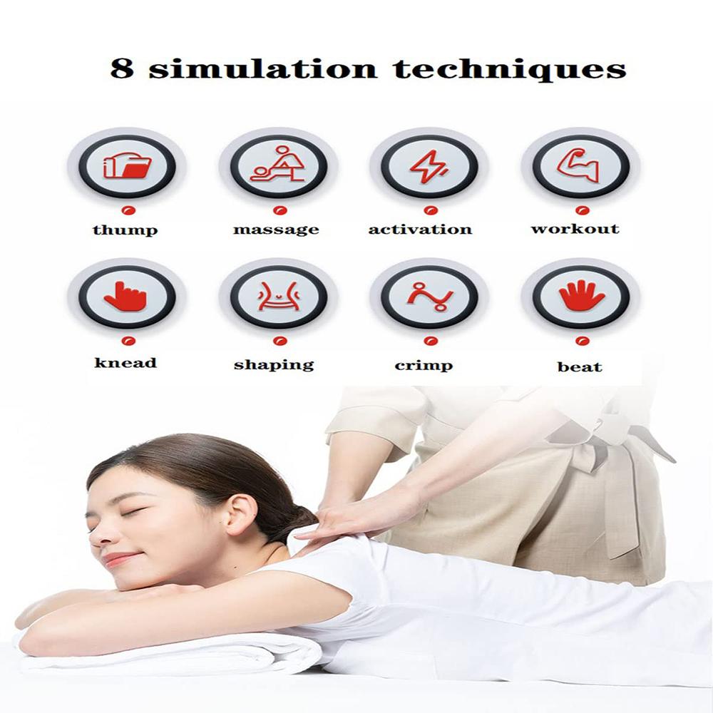 Intelligent Mini Charging Portable Electric Neck Massager Shoulder and Neck Pulse Therapy Instrument Cervical Massage Patch