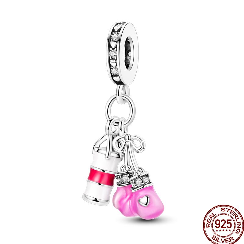 Unicorn Magic Mirror Series Copper Rainbow Cloud Fantasy Colored Charm Beads Suitable Fit Pan Original Bracelet