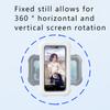 Waterproof Fog-proof Bathroom Mobile Phone Holder Wall-mounted Mobile Phone Box with 360° Rotation for Shower and Bathrooms
