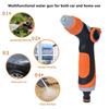 Water Hose Nozzle Adjustable Gardening Sprinkler Garden Sprayer Nozzle For Watering Plants Lawn Patio Car Wash Cleaning