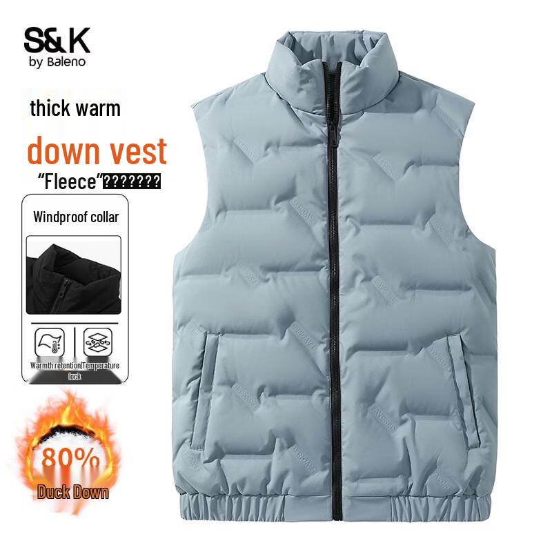 Baleno Men s S&K Series Thickened Down Vest 4XL