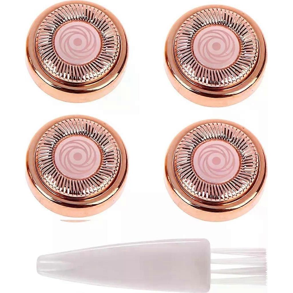 Facial Hair Remover Replacement Heads, Flawless, 4 Pack Facial Hair Remover Replacement Blades, Flawless Facial Hair Remover Replacement Blades, Repla