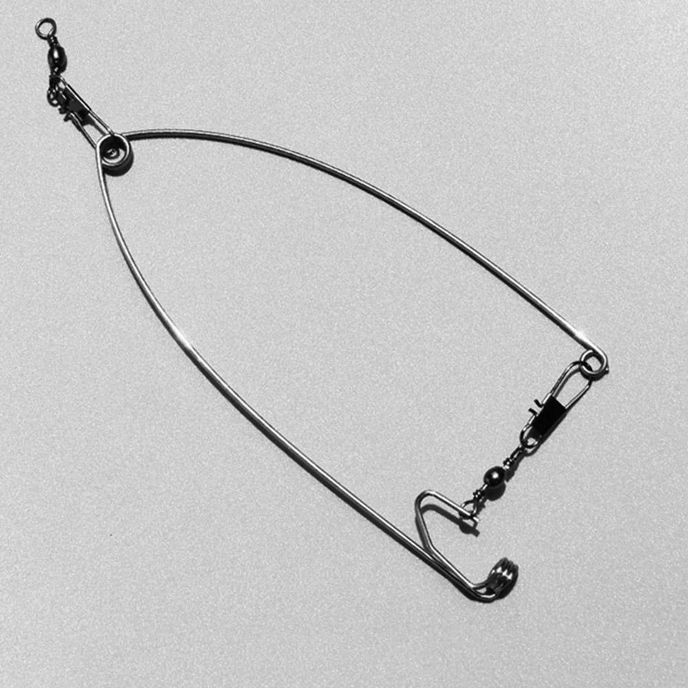 1pc Automatic Fishing Device Smart Steel Trigger Hook Spring Fishing Bite Automatically Catch H R6S9