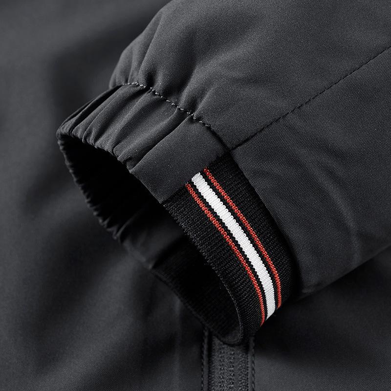 New Autumn and Winter Men's Casual Cotton Coat, Stand Collar, Loose Large Size Men's Fashion Quilted Cotton Coat
