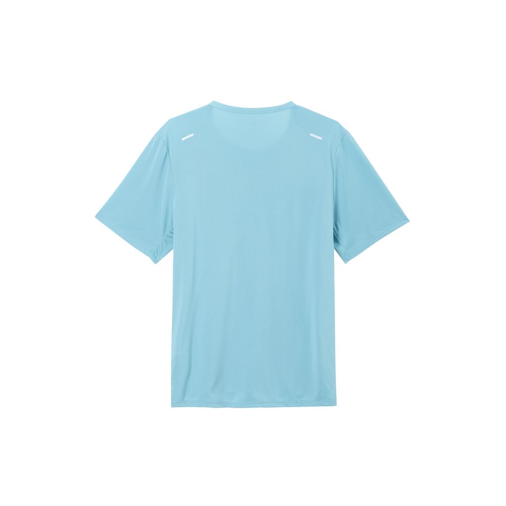 Nike Dri-FIT Rise 365 Logo Print Round Neck Pullover Quick-Dry Breathable Short Sleeve T-Shirt Men Tops Denim-Blue CZ9185464