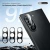 1-3PCS 9H 3D Tempered Glass Camera Protector for Samsung Galaxy Z Fold 8 Ultra 7 6 5 HD Case Friendly Lens Cap Cover Accessorios