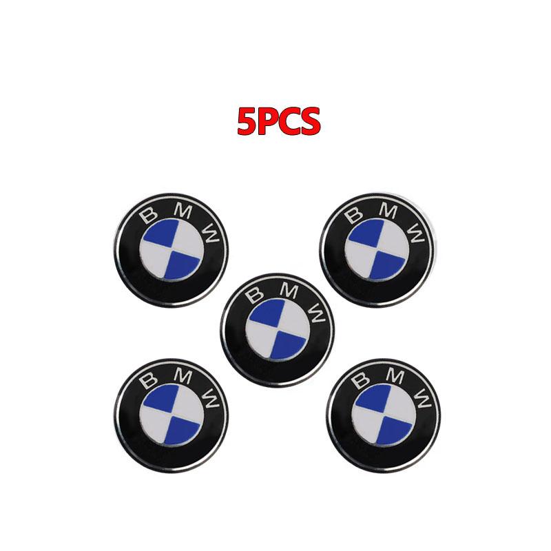 FA45/10Pcs 11mm 14mm Car Key Emblem Stickers Auto Door Keyhole Logo Decals For BMW E46 E90 E60 F30 F10 E39 E36 G20 G30 E92 X5 E30