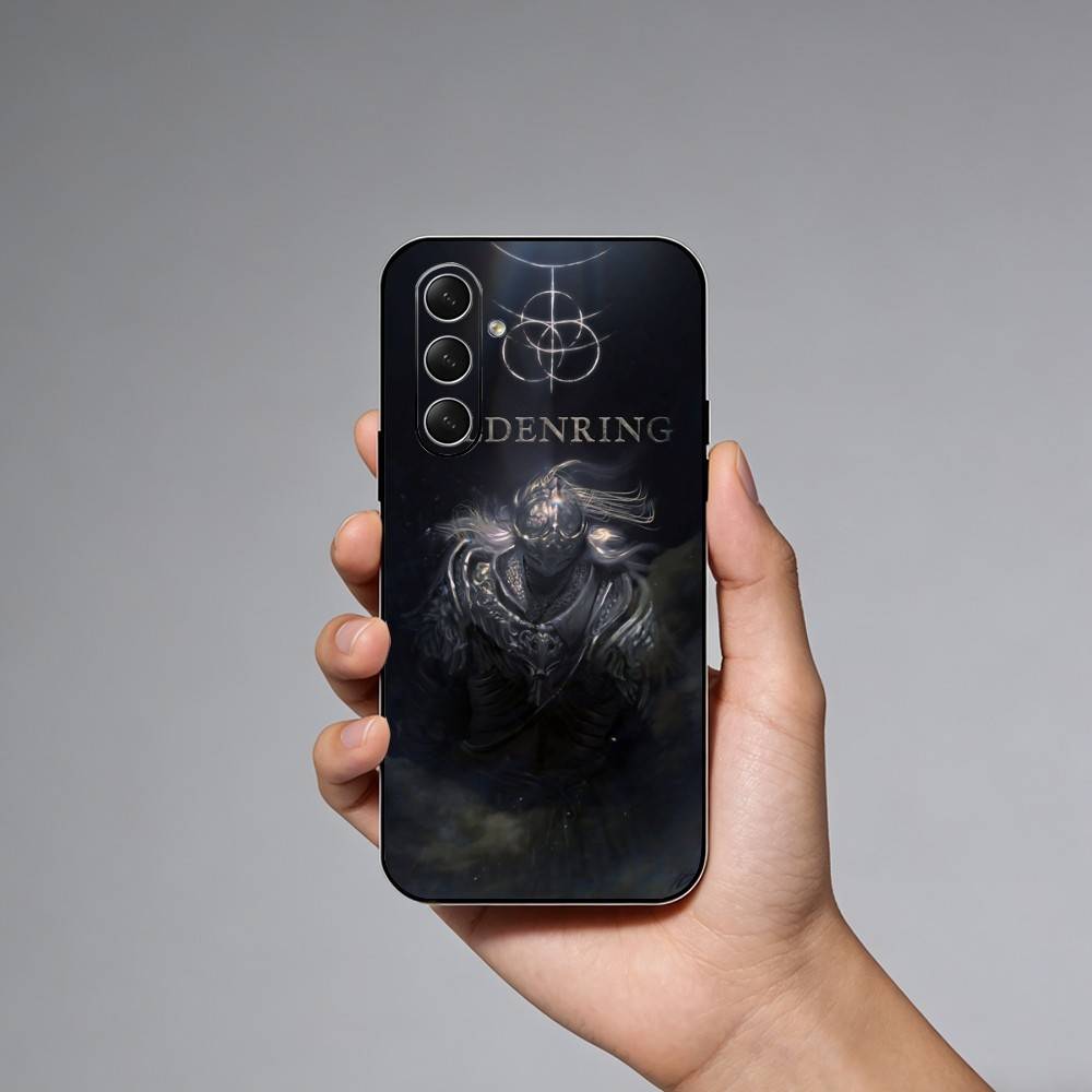 Game E-Elden Ring Phone Case For Samsung Galaxy A73,21,22,32,71,53,52,51,80,5G Soft Black Cover