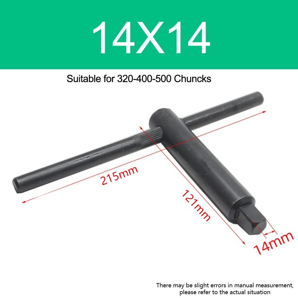 Milling Lathe Chuck Square Key Wrench Tool with Hardened Carbon Steel Build for Reliable Use On Multiple Machine Types