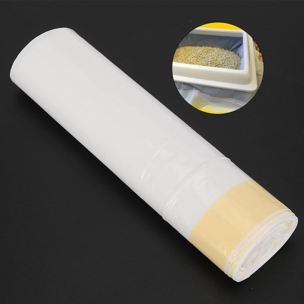 Drawstring Cat Litter Liners Leak Proof Litter Box Liners Pet Pan Liners  Cat Litter Boxes Use