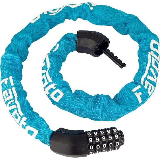 Замок велосипедной цепи Favoto — 5-значный комбинированный противоугонный велосипедный — фото 7