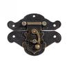 Antique Retro Vintage Decorative Hasp Pad Chest Lock Plate For Wooden Jewelry Box Cabinet