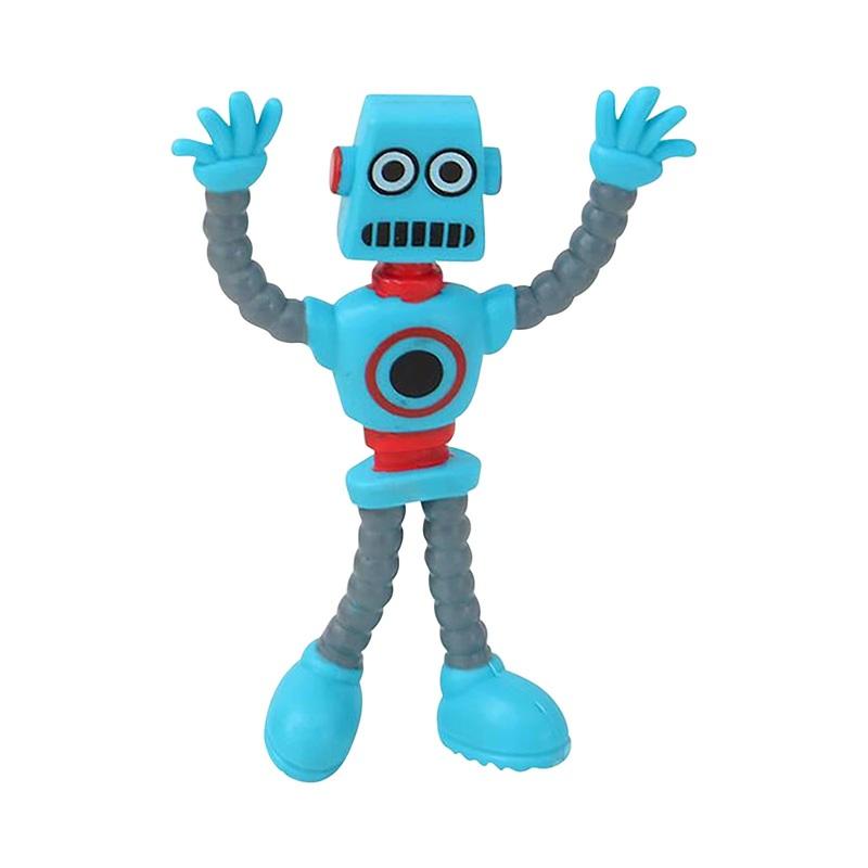 Flexible Bendable Figures Robot Toy Decompression Transfiguration Doll Desktop Decorations Versatile Toys With Various Shapes