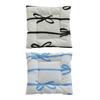 Stable Quilted Teas Cup Coaster Lovely Bowknot Pattern Cotton Padded Cup Mats for Homes Kitchen Tables Decoration