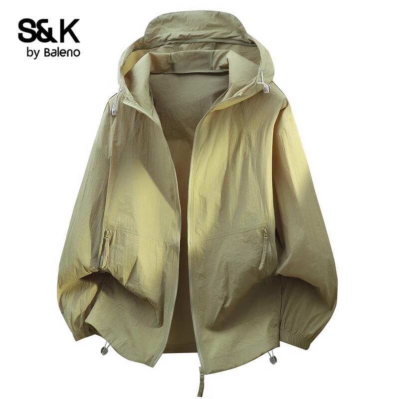 Baleno S&K Men's Ice Silk Sun Protection Hoodie