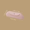 Silicone storage beauty bag, dust-proof makeup brush tool storage bag, travel portable makeup handbag