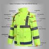 Zhanshi Reflective Rain Suit with Detachable Cotton Lining