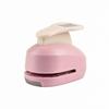Embosser with Alloy Blade Compact Handheld Paper Punch Snap-Lock for Journalists