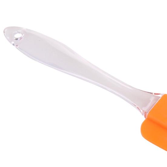Cake Spatula Non-stick Heat Resistant Silicone Hanging Multipurpose Cake Scraper Baking Tool