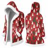 Men's Casual Christmas Print Jacket Holiday Outerwear