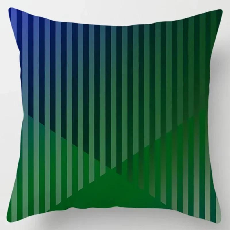 Luxury Home Decor Cushion Cover Office Decor Pillow Cover Tropical Plant Close Up Cactus Pattern Pillow Cover